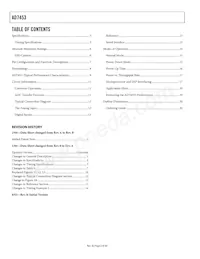 AD7453ARTZ-REEL7 Datasheet Page 2