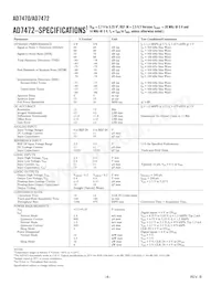 AD7472ARU-REEL7 Datasheet Page 4