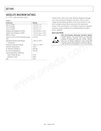 AD7484BSTZ Datasheet Page 6