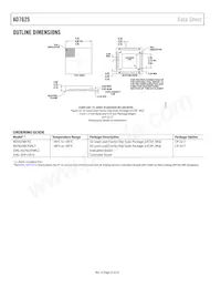 AD7625BCPZRL7 Datasheet Page 22