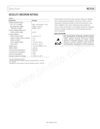 AD7634BCPZRL Datasheet Page 7