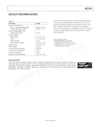AD7641BCPZRL Datasheet Page 7