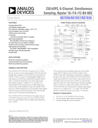AD7658YSTZ-REEL Datasheet Cover