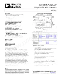 AD7667ACPZRL Datasheet Cover