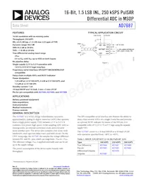 AD7687BCPZ-R2 Datasheet Cover