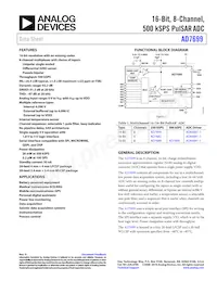AD7699BCPZRL7 Datasheet Cover