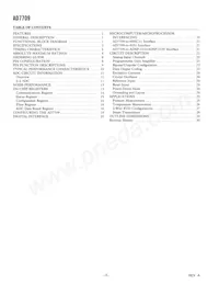 AD7709ARU-REEL Datasheet Page 2