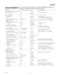 AD7709ARU-REEL Datasheet Page 3