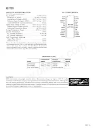 AD7709ARU-REEL Datasheet Page 8