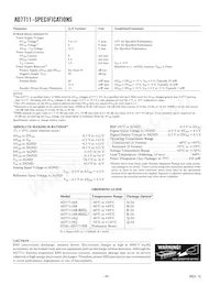 AD7711AR-REEL7 Datasheet Page 4