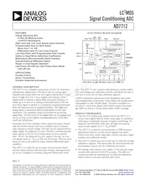 AD7712AR-REEL7 Datasheet Cover