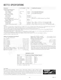 AD7712AR-REEL7 Datasheet Page 4