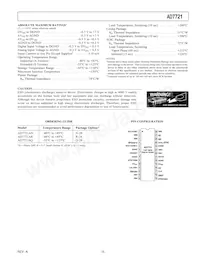 AD7721AR Datasheet Page 5