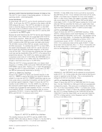 AD7721AR Datasheet Page 13