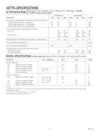 AD779KNZ Datasheet Page 2