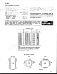 AD7820KPZ-REEL Datasheet Page 4