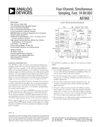 AD7865YSZ-2 Datasheet Cover