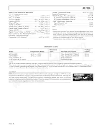 AD7866BRU-REEL7 Datasheet Page 5