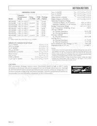 AD7884BPZ-REEL Datasheet Page 5