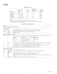 AD7886JP-REEL Datasheet Page 4