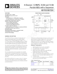 AD7933BRU-REEL7 Datasheet Cover