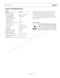 AD7952BCPZRL Datasheet Page 7