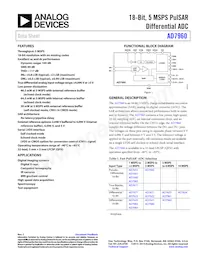 AD7960BCPZ Datasheet Cover