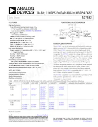AD7982BCPZ-RL Datasheet Copertura