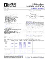 AD7988-5CCPZ-RL數據表 封面