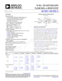 AD7989-5BRMZ-RL7數據表 封面