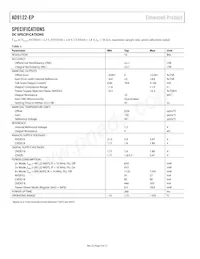 AD9122SCPZ-EP-RL Datasheet Page 4