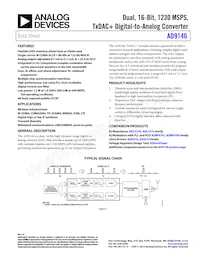 AD9146BCPZRL Datasheet Cover