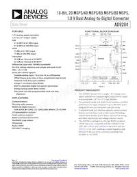 AD9204BCPZ-65 Cover