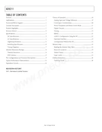 AD9211BCPZ-200 Datasheet Page 2