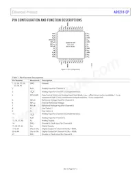 AD9218SSTZ-105EPRL Datasheet Page 9