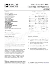AD9229ABCPZ-65 Datasheet Cover