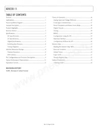 AD9230BCPZ11-200 Datasheet Page 2