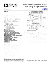 AD9234BCPZRL7-1000 Datasheet Cover