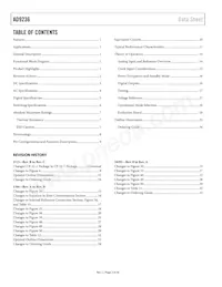 AD9236BRUZRL7-80 Datasheet Page 2