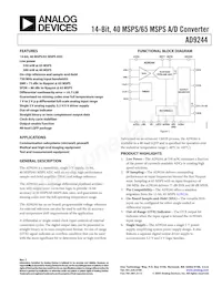 AD9244BSTZRL-65 Datasheet Cover