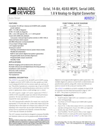 AD9257BCPZRL7-65 Datasheet Cover