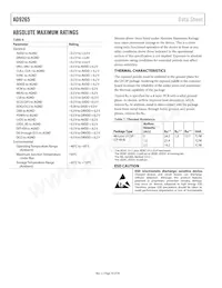 AD9265BCPZRL7-125 Datasheet Page 10
