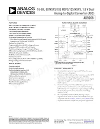 AD9268BCPZRL7-125 Datasheet Cover