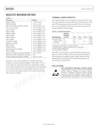 AD9269BCPZRL7-80 Datasheet Page 10