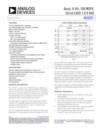 AD9287BCPZRL7-100 Datasheet Copertura