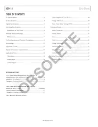 AD9411BSVZ-170 Datasheet Page 2