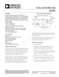 AD9446BSVZ-80 Datasheet Cover