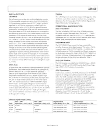 AD9460BSVZ-80 Datasheet Page 23