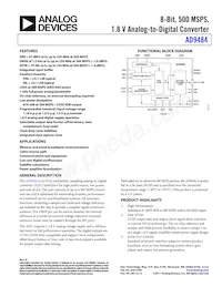 AD9484BCPZRL7-500 Datasheet Cover