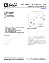 AD9609BCPZ-65 Cover